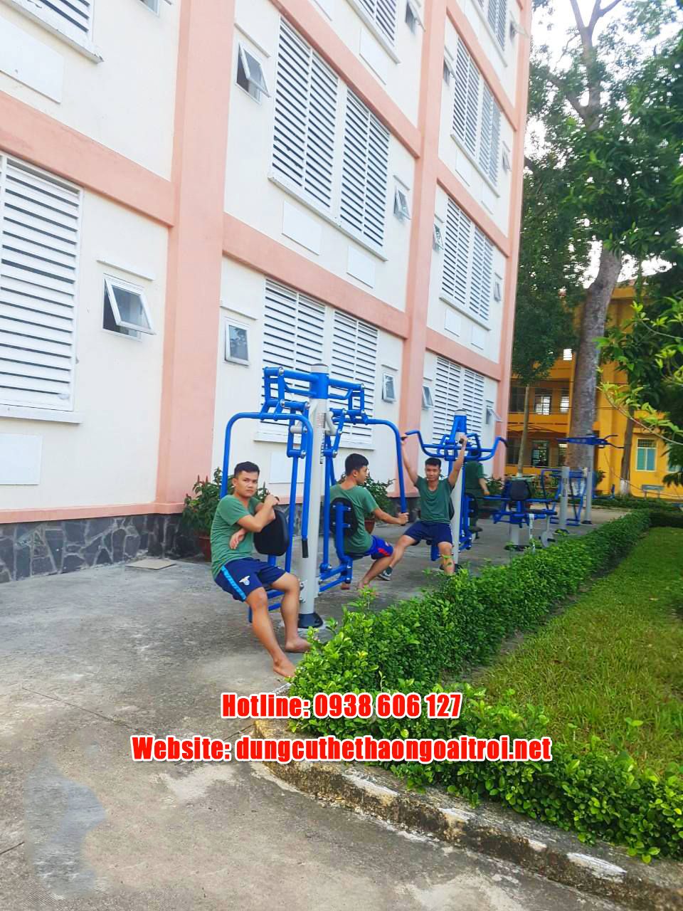 Đơn vị báo giá dụng cụ tập thể dục tại công viên chi tiết nhất