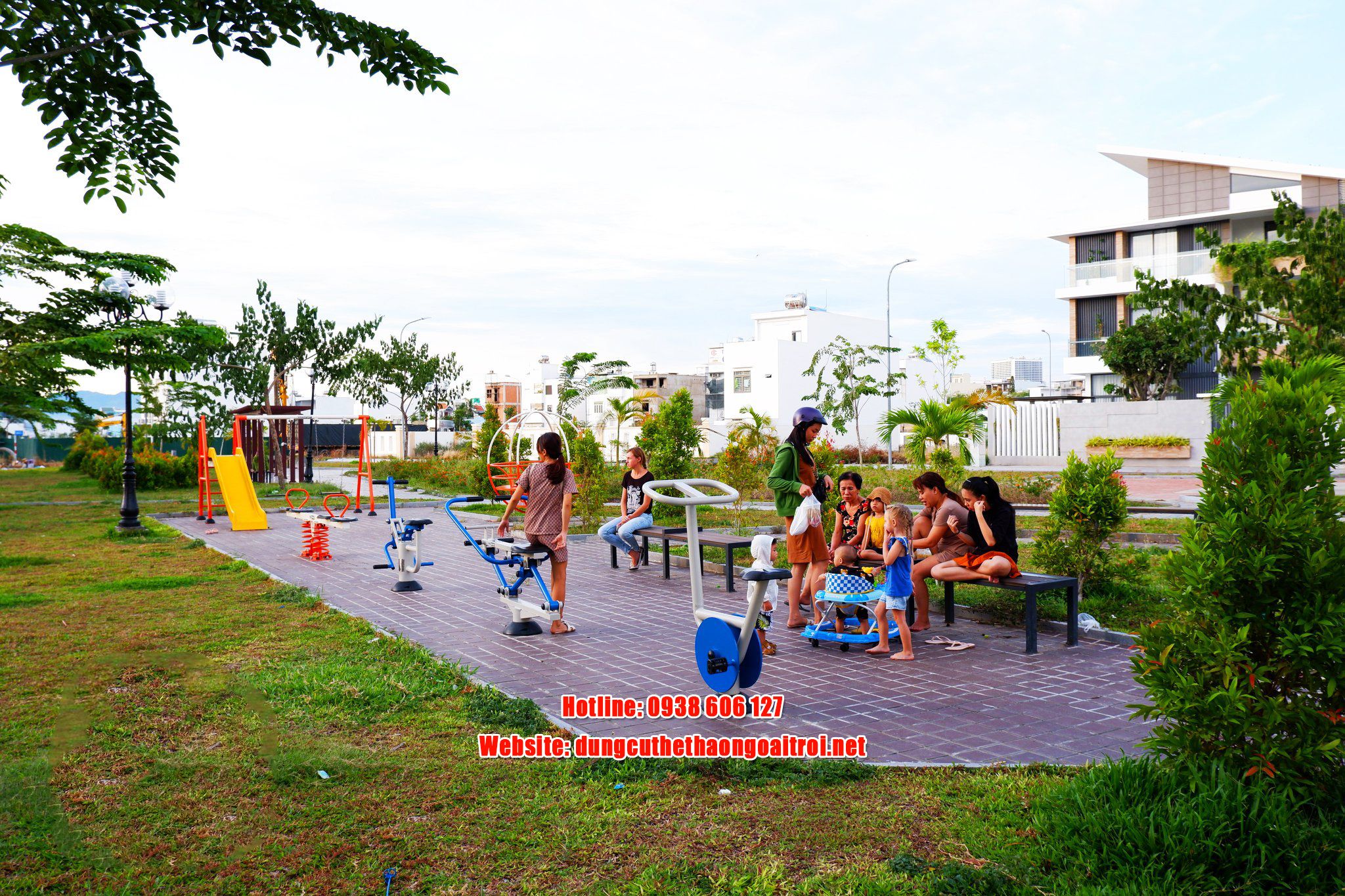 Báo giá chi tiết những thiết bị tập thể thao ngoài trời