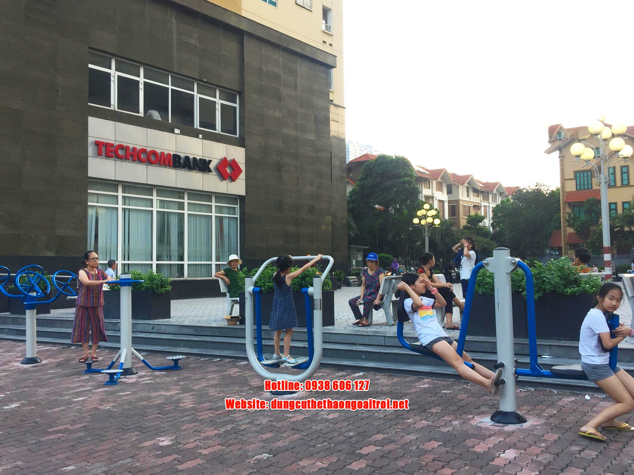 Hiệu quả tập luyện với dụng cụ thể dục ngoài trời
